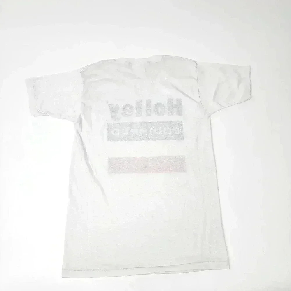 Vintage 80s Holley Equipped Single-Stitch Tee Shirt - M - Picture 3 of 5